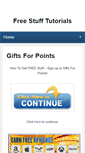 Mobile Screenshot of freestufftutorials.com